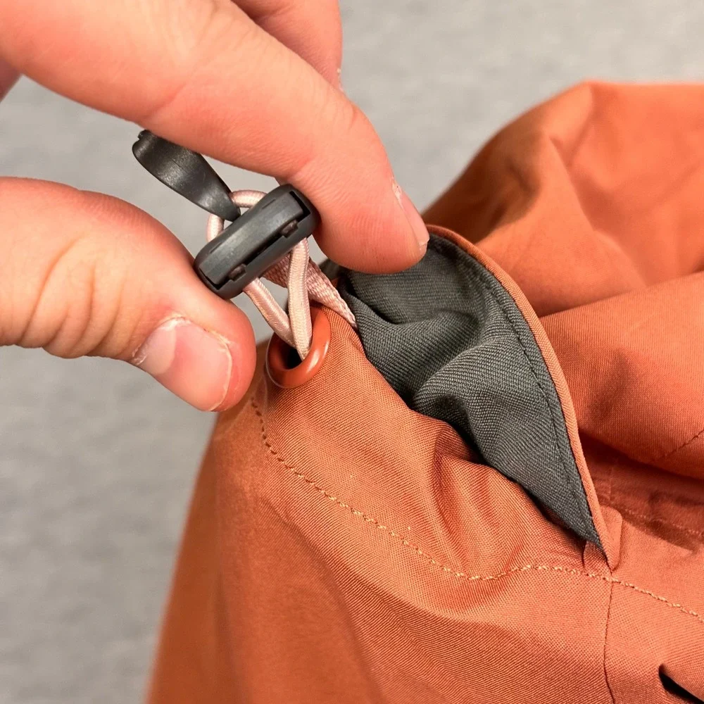 Outdoor Research Womens Aspire Trench GORE-TEX Rain Jacket Orange 287622 Small - Picture 13 of 13